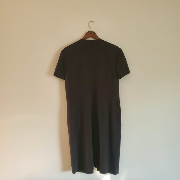 LOUIS FERAUD | Vintage Blazer Midi Dress  in Black - Picture 4 of 11